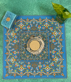 سجاده دو تکه طرح یاسینی